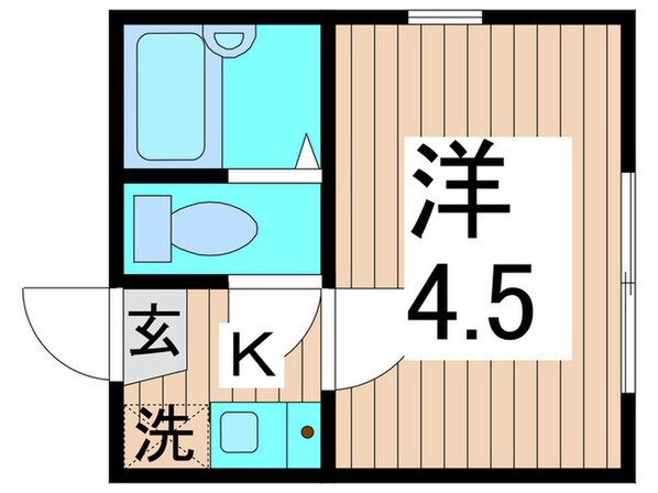 ﾘｯｼｪﾙ綾瀬の物件間取画像